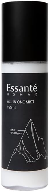 ESSANTÉ Hot Spring All-in-One Facial Mist, 3-in-1 Toner, Lotion & Essence, Deep Hydration & Soothing, Non-Sticky, Ultra-Fine Spray 5.24 fl oz