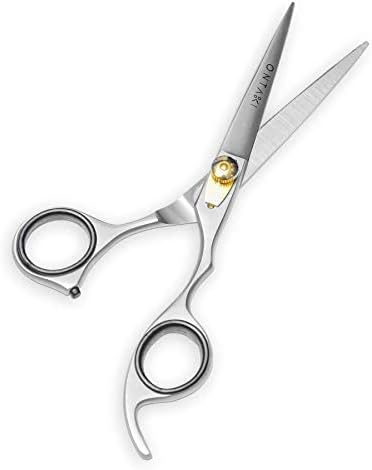 ONTAKI Hair Cutting Scissors - 6.5" Japanese Steel Hair Shears for Beard & Mustache - Hand-Forged Tool for Barbers - Men & Women - Haircut Scissors