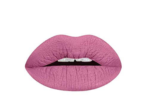Aromi Mauve Matte Liquid Lipstick | Rosy Pink Lip Color with Blue Undertones, Vegan, Cruelty-free, Long-lasting Makeup, Waterproof, Handmade (Miss Mauve)