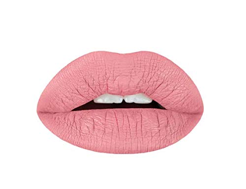 Aromi Matte Liquid Lipstick | Blush Nude, Light, Pale Pink Lip Color, Long-Lasting, Smudge Proof, Vegan, Cruelty-free, Handmade (Blush Nude)