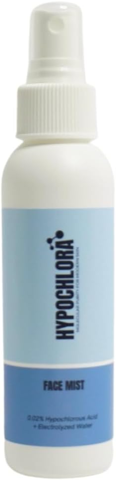 Hypochlorous Acid Face Mist – Gentle Facial Spray for Hydration & Soothing, Alcohol-Free Daily Skincare Refreshing Mist, Sensitive Skin Safe, 4 fl oz