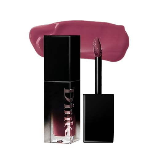 DINTO Blur-Glowy Lip Tint - Glossy Finish, Hydrating, Long Lasting, Lightweight Texture, Non-Sticky, Vegan & Cruelty-Free, K beauty (220 Deo Volente, 0.11 fl.oz)