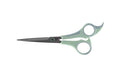 Cricket Style Xpress Zen Again Hair Cutting Scissors - Sharp Micro-Serrated Beveled Blades, Stainless Steel Shears Hair Scissors - Wet & Dry Use, Barber Accessories - 5.75", Sea Foam Green & Soft Blue