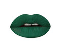 Aromi Dark Green Matte Liquid Lipstick | Long-Lasting, Forest Lip Color, Vegan Makeup, Cruelty-free, Unique Lipstick Shade, Handmade (Emerald Green)