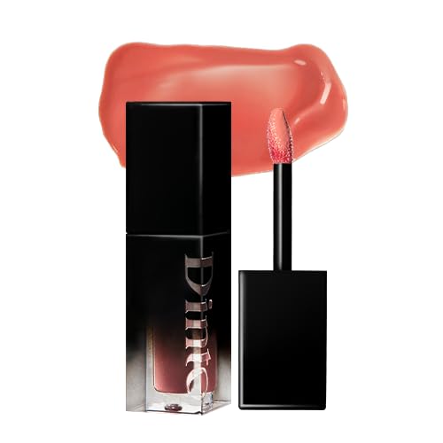 DINTO Blur-Glowy Lip Tint - Glossy Finish, Hydrating, Long Lasting, Lightweight Texture, Non-Sticky, Vegan & Cruelty-Free, K beauty (201 Nobilitas, 0.11 fl.oz)