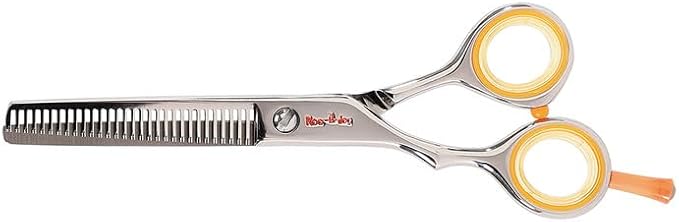 Cricket Centrix Roc-It Dog Professional Stylist 5.75” Hair Cutting Shears and RTL-30 Thinning Hair Cutting Scissors Duo Set, Salon Barber Supplies for Women and Men Haircut, Lefty