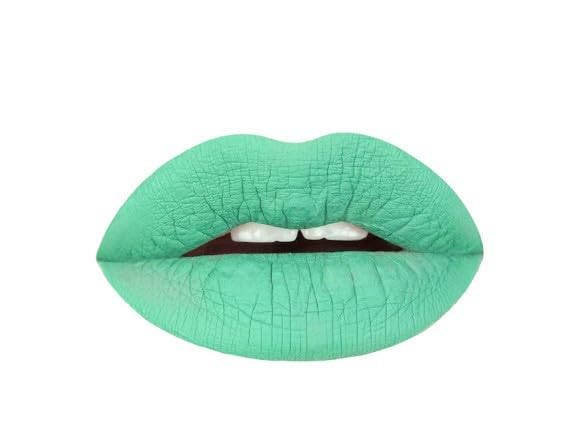 Aromi Light Green Matte Liquid Lipstick | Long-lasting, Witch Green Lip Color with Vegan and Cruelty-free Ingredients, Highly Pigmented, Unique Shade (Green Thumb)