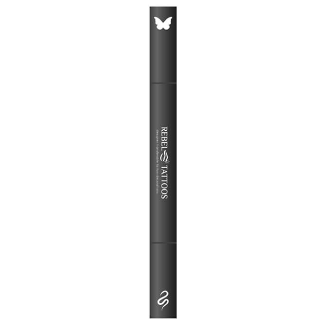 2-in-1 Eyeliner Stamp, Pigmented Intense Black Formula, Smudge-Budge Proof, Sweatproof, 24 Hour Stay Eyeliner Stamp (purple butterfy)