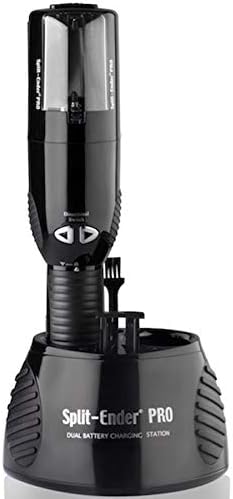 Split-Ender PRO - Professional Hair Trimmer with Charging Station, Automatic Split End Remover for Frizzy, Dry, Damaged, Colored, Broken, Curly, Straight or Bleached Hair Types, Hair Styling Tool