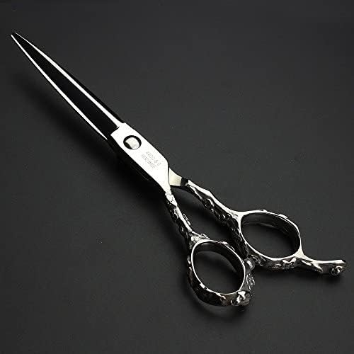 6 Inch Hair Cutting Scissors for Left Hand Hair Cutting Scissors Set (Flat Scissors 6 Inch-A)