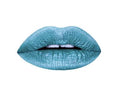 Aromi Teal Blue Metallic Liquid Lipstick | Turquoise, Sea Foam Lip Color with Shimmery Finish, Vegan, Cruelty-free, Long-lasting, Smudge Proof (Arctic Teal)