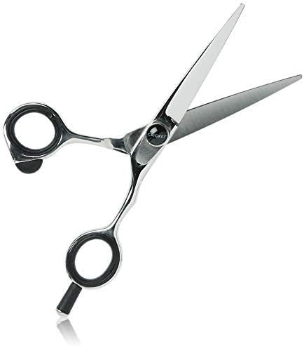 Cricket S1 Pro Series 550 5.5 inch Haircut Shears, Stylist Barber Salon Tools, Hair Cutting Scissors Professional, Convex Edge, Swedish Steel Hair Scissors Professional for Women and Men