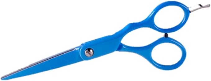 Cricket High Voltage Shear Kit 5.5” Haircutting Shears, Carbon Comb 4 Pack, Aluminum Spray Bottle, Static Free Fast Flo Vent Brush UltraClean ProClips 6 PK, Value Kit ($103.14 Value), Neon Blue
