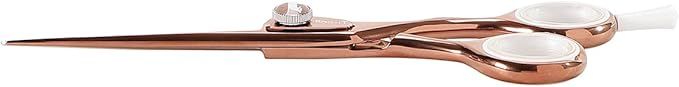 Cricket Centrix Roc-It Dog 6” Titanium Shear Professional Stylist Hair Cutting Scissor Lightweight, Rose Gold