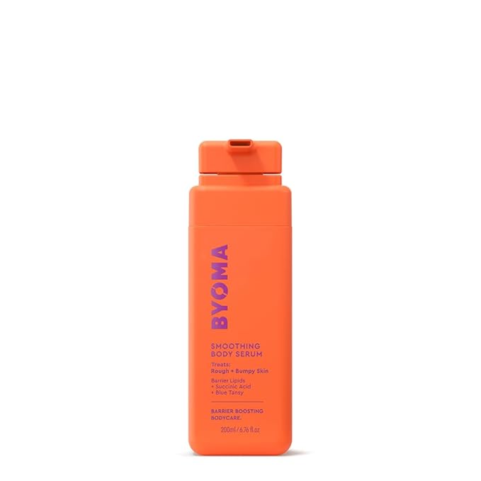BYOMA Smoothing Body Serum - For Breakouts & Textured Skin - Lightweight Body Serum with Succinic Acid & Blue Tansy - Restores Skin Barrier & Soothes Inflammation - 6.76 fl oz