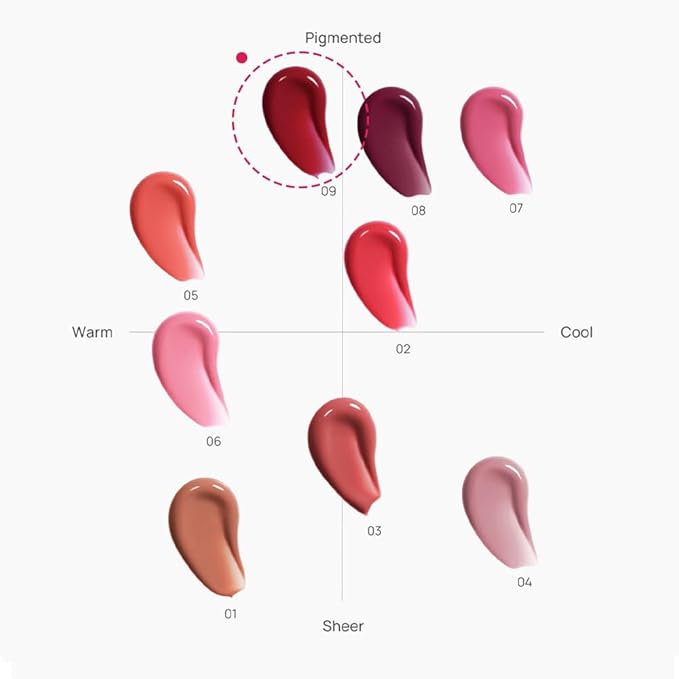 House of Hur Moist Ampoule Blusher with 50% Moisture Essence | Hydrating & Long-Lasting Blush | 0.68fl.oz (9 Shades) (Ruby Red)