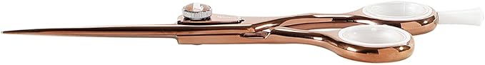Cricket Centrix Roc-It Dog 5.75” Titanium Shear Professional Stylist Hair Cutting Scissor Lightweight, Rose Gold