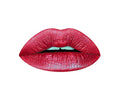 Aromi Dark Red Metallic Liquid Lipstick | Ruby Maroon Lip Color with Shimmery Finish, Vegan, Cruelty-free, Holiday Makeup, Long-Lasting (Candy Apple)