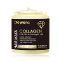 Collagen Hair Treatment Mask, for Dry & Damaged Hair, (Trataniento Para Cabella Seco y Matratados) is Keratin, Maca Essence All Cleanses Treated Hair Relaxes The Tense Scalp 8.8FL OZ,250ml
