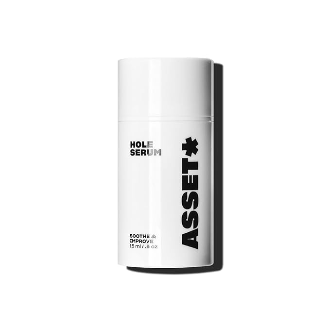 Asset Hole Serum – Soothing Daily Serum for Perianal Skin Health & Radiance – 15ml (.5oz) | Hydrates, Strengthens, Improves Skin Texture | Gentle, pH Balanced, Non-Greasy Formula