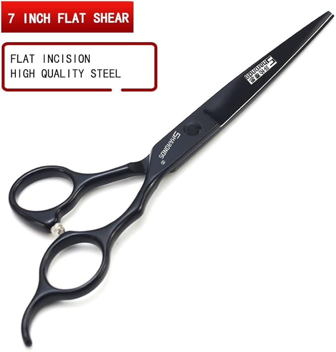 SHARONDS 7 Inch Stainless Steel Professional Barber Scissors Hair Thinning Scissors Hairdresser or Home Hairdresser Variant/Hybrid Scissors (7 inch-3pc)