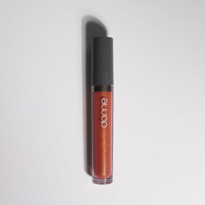 dome BEAUTY Lip Gloss (Angela) LipGloss Vegan. CleanBeauty, CLEAN BEAUTIFUL YOU (Indira, 0.20 oz)