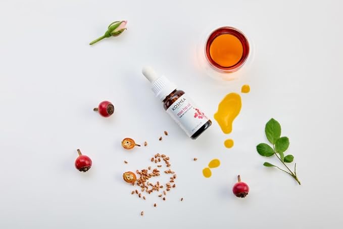Kosmea Rosehip Oil – Anti-Aging Benefits for Face & Body – Premium Quality Super-critically Extracted Oil Using The Entire Fruit, Seed & Skin - 0.68 fl oz