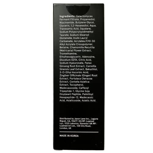 SUPER SERUM Anti Aging Serum for Face: 5% Niacinamide Serum, Bakuchiol Serum, Vitamin C Face Serum for Men Korean Skin Care Tranexamic Acid Textured skin treatment, Pore Minimizer JAXON LANE 4 Bottles