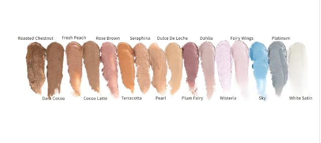 Lauren Brooke Cosmetiques Cream Eyeshadow | Natural Organic Eye Makeup, Richly Pigmented Creme Eyeshadow For Women (Dulce De Leche (Matte))