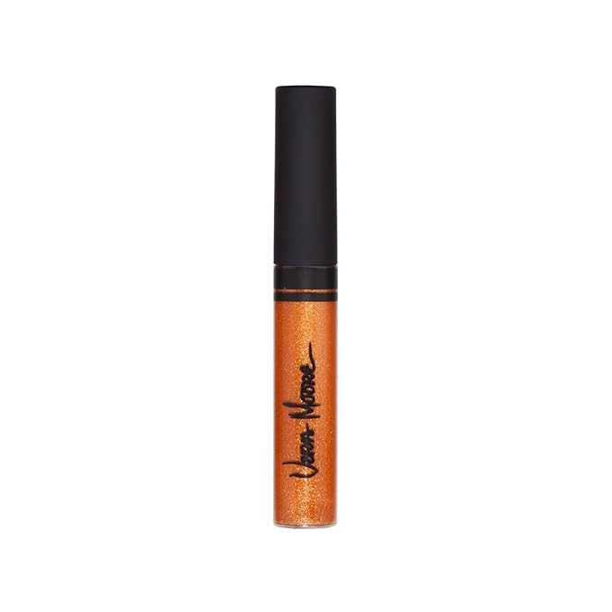 Vera Moore Lip Gloss, Moisturizing Lip Color with Shimmer for Long Lasting Shine, Lightweight Lip Stain, Girls Non-Sticky Lip Gloss with Aloe Vera, W/Vitamin C, E (Topaz, One Size)