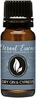 Eternal Essence Oils Dry Gin & Cypress 10ml Fragrance Oil – Juniper, Chilled Gin, Citrus Zest & Crushed Cypress – Crisp Botanical Woods & Fresh Aromatic Blend