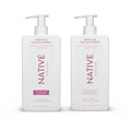 Native Vanilla & Cactus Flower 2-in-1 Shampoo & Conditioner Contain Naturally Derived Ingredients |All Hair Type Color & Treated, Fine to Dry Damaged, Sulfate & Dye Free - 2-Pack