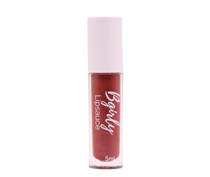 | Handmade, Vegan, Moisturizing Lip Gloss, Non-Sticky Lip Gloss (Lava)