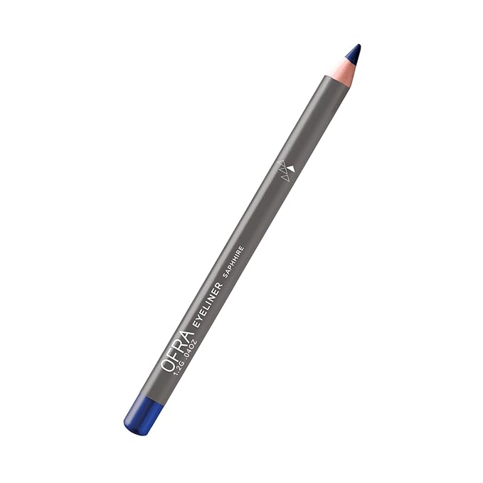 Ofra Eyeliner Pencil - Sapphire | Precision Blue for Bold, Long-Lasting Looks | Waterproof and Smudge-Proof Formula | Easy Glide Application for Intense Definition and All-Day Wear