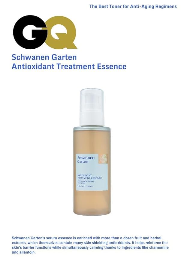 Antioxidant Treatment Essence, Skin Balancing Toner for face with Centella Asiatica, Hydrating, Soothing, Korean Skin Care 4.06 fl.oz 120ml