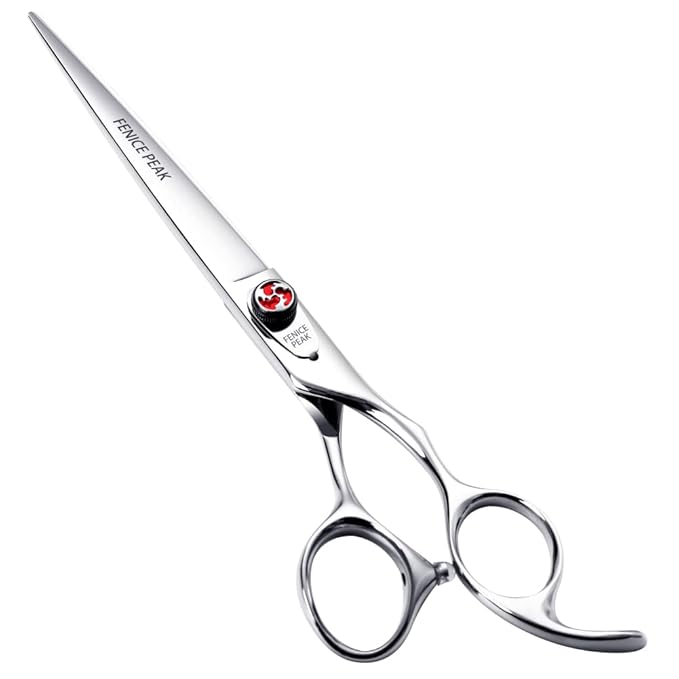 Fenice 7"/7.5" Hair Cutting Scissors - 440C Stainless Steel Sharp Scissors - Haircuts for Men, Women and Children