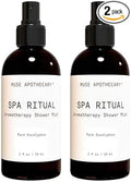 Muse Apothecary Spa Ritual Pure Eucalyptus Oil Shower Mist - Eucalyptus Spray for Shower, Spa, Bath, and Linen - Aromatherapy Eucalyptus Essential Oil Spray - 2oz, 2 Pack
