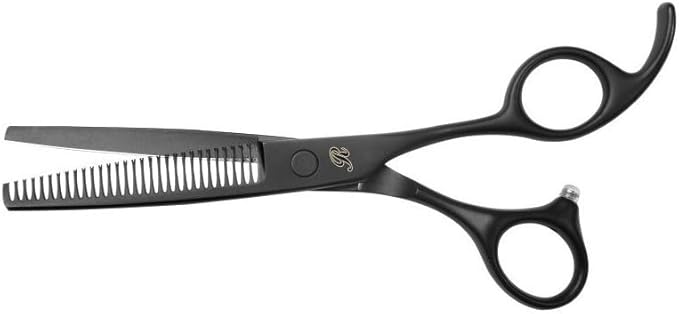 Patented Premium Hair Cutting Scissors & Thinning Shears - Professional Barber Scissors Kit for Women & Adults - Sharp Hair Shears for Hair Cutting & Thinning