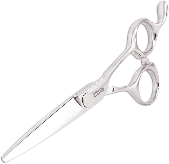 Hair Cutting Scissors Hair Cut Professional 5.5 Inch Hair Cutting Shears Haircut Scissors Barber Shears 440c Hairdresser Barber Shears KINSARO for Hairdresser Barbershop or Home Use