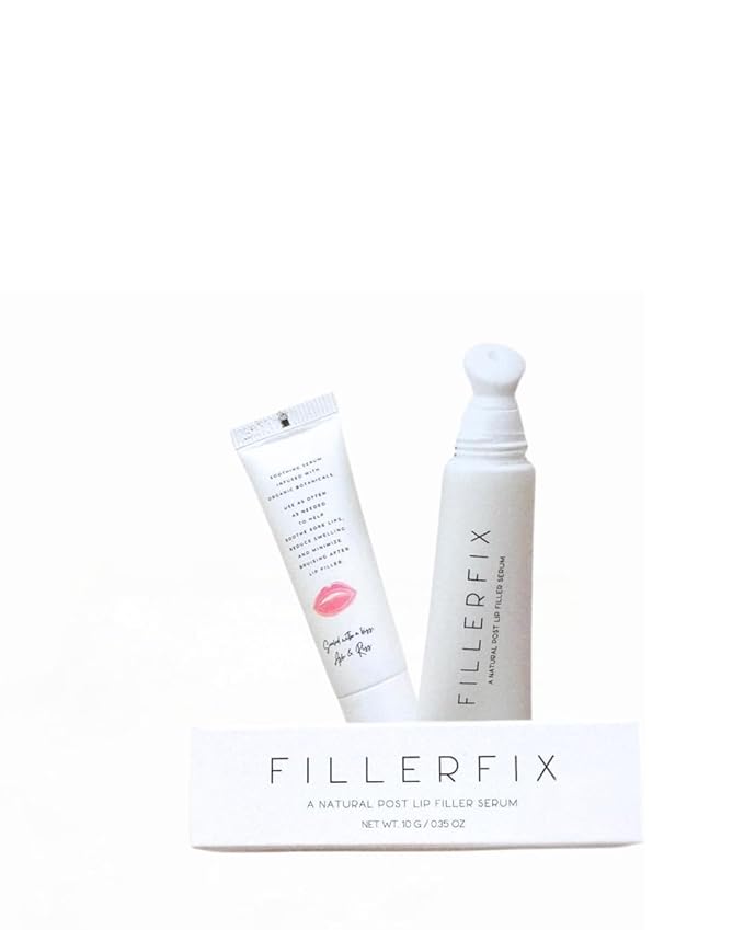 Organic Lip Filler Aftercare – Healing Lip Serum with Arnica, Calendula & Frankincense – Innovative Cooling Ceramic Tip – Soothes, Nourishes & Hydrates – Made in USA – Featured on CBS