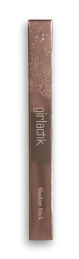 Girlactik Creamy Eyeshadow Stick- Long Lasting and Water-Resistant, Shimmering and Matte Colors Eye Shadow Stick Makeup, Built-in sharpener - 2 g / .07 oz (Royalty)