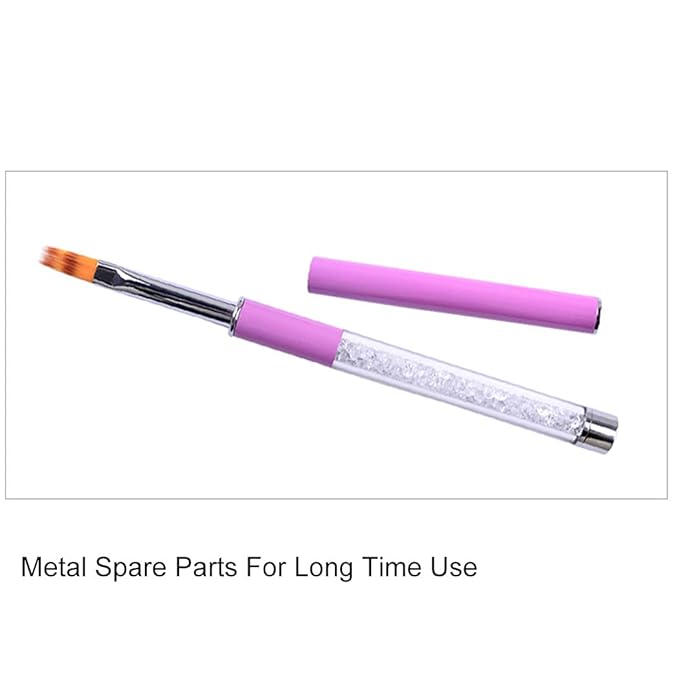 WOKOTO 4 Pcs Ombre Nail Brush Ombre Brush For Gel Nails Gradient Nail Sponges For Ombre Brushes For Acrylic Nails Set Nail Art Brushes For Acrylic Application Nail Art Tools For Nail Art