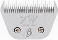 Skip Tooth 7 Wide Blade Dog Grooming Cuts Length 1/8" - 3.2mm Japanese Carbon Steel 7 Skip Tooth Blade Dog Grooming | 7W Clipper Blade (B7W)