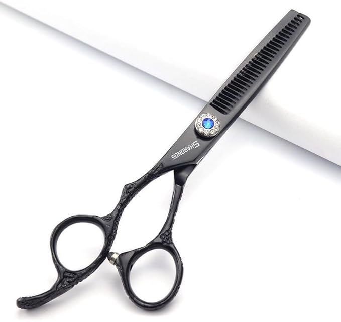 6 Inch Professional Hairdresser Scissors Left Handed Hairdresser Scissors Set (6-inch 2pc-B)