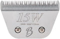 Detachable A Series Wide 15 Blade Dog Grooming Cut Length 3/64" - 1.0mm Japanese Carbonized Steel Wide Blades 15 Clipper Blades and Dog Clipper Blades 15 Compatible A5 Series(15W)