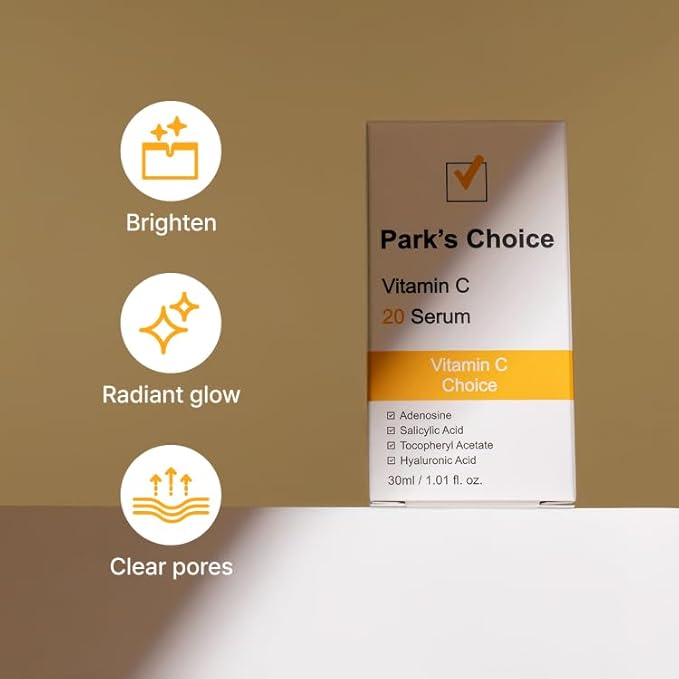 Park's Choice Vitamin C 20 Serum with Vitamin E & BHA, 1.01 fl.oz.