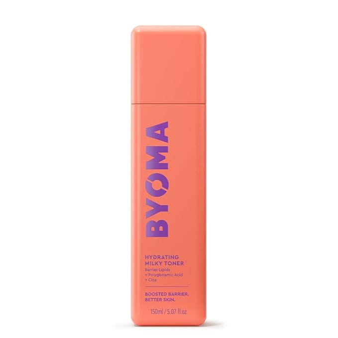 BYOMA Hydrating Milky Toner - Dewy, Ultra Hydrating Toner for Face - Soothes Skin, Locks in Moisture, Reduces Redness - Barrier Repair - 5.07 fl oz