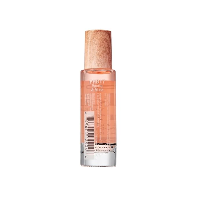 EL:KISS Roll On Perfume, Vanilla & Musk Inspired by Lattaf. Yara, Eau de Parfum 12mL (.40 Fl Oz), Hydrating & Long-Lasting, Alcohol & Mineral Oil-Free, Infused With Jojoba, Argan & Coconut Oil