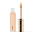 Jouer Essential High Coverage Liquid Concealer - Brightening Concealer - Color Corrector for Under Eye Dark Circles, Spot Coverage, and Eye Primer - Soft Matte Finish, Macaron