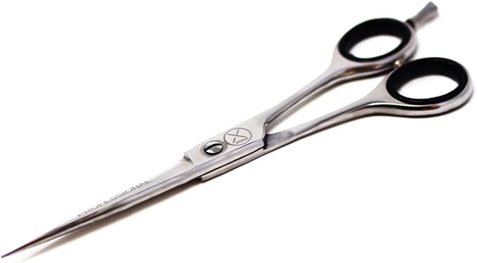 PRO Hair Cutting Sharp Barber Scissors 6.5" Light weight German Made Steel With Finger Rest